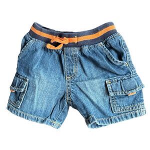 Gymboree | Baby Boys Denim Blue Jeans Pull On Casual Shorts